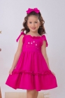 Vestido Lunna Bordado Pink