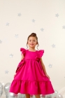 Vestido Isabella Pink Luxo (Premium)