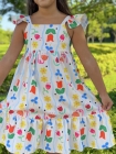 Vestido Tulipa Amarelo