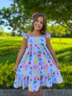 Vestido Tulipa Lilás