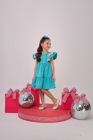 Vestido Renda Luxo Verde Agua