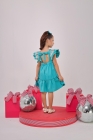 Vestido Renda Luxo Verde Agua