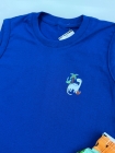 Conjunto Azul Dino Regata