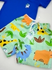 Conjunto Azul Dino com manga