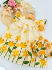 Vestido + Calcinha (1 ano) Margarida