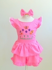 Conjunto Nina Rosa Bordado (Premium)