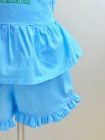 Conjunto Nina Azul Bordado (Premium)