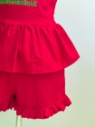 Conjunto Nina Vermelho Bordado (Premium)