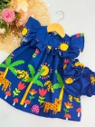 Vestido + Calcinha (1 ano) Selva