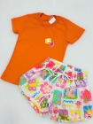Conjunto T-shirt Laranja