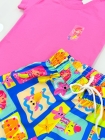 Conjunto T-shirt Rosa Chiclete