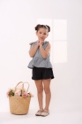 Conjunto Eva Listras Preto