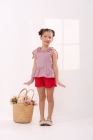 Conjunto Eva Listras Vermelho