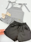 Conjunto Eva Listras Preto