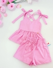 Conjunto Listras Lilás