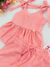 Conjunto Listras Salmão