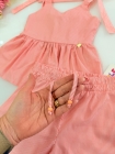 Conjunto Listras Salmão