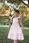 Vestido LUXO Rosa Bebe (Premium)