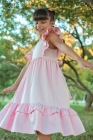 Vestido LUXO Rosa Bebe (Premium)