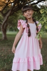 Vestido LUXO Rosa Bebe (Premium)