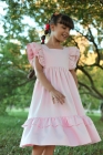 Vestido LUXO Rosa Bebe (Premium)