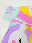 Pijama Manga Curta Unicornio