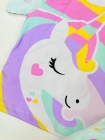 Pijama Manga Curta Unicornio