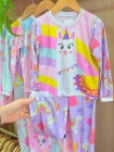 Pijama Manga Longa lhama