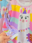 Pijama Manga Longa lhama