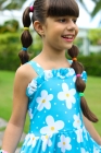 Vestido Margarida Azul