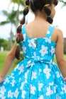 Vestido Margarida Azul
