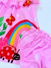 Vestido + Calcinha (1 ano) Flores