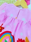 Vestido + Calcinha (1 ano) Flores