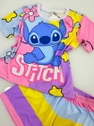 Pijama Manga Curta Stitch