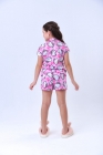 Pijama Americano Hello Kitty Rosa