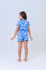 Pijama Americano Stitch Azul
