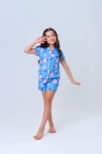 Pijama Americano Stitch Azul