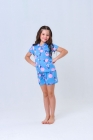 Pijama Americano Stitch Azul