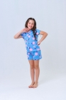 Pijama Americano Stitch Azul