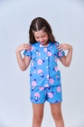 Pijama Americano Stitch Azul