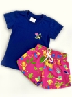 Conjunto T-shirt Azul Marinho