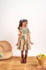Vestido Xadrez Amarelinho