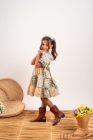 Vestido Xadrez Amarelinho