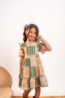 Vestido Xadrez Amarelinho