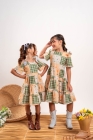 Vestido Xadrez Amarelinho