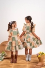 Vestido Xadrez Amarelinho