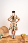 Vestido Xadrez Amarelinho