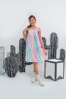 Vestido Xadrez Candy Laço