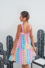 Vestido Xadrez Candy Laço