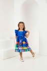 Vestido Helena Azul (Premium)